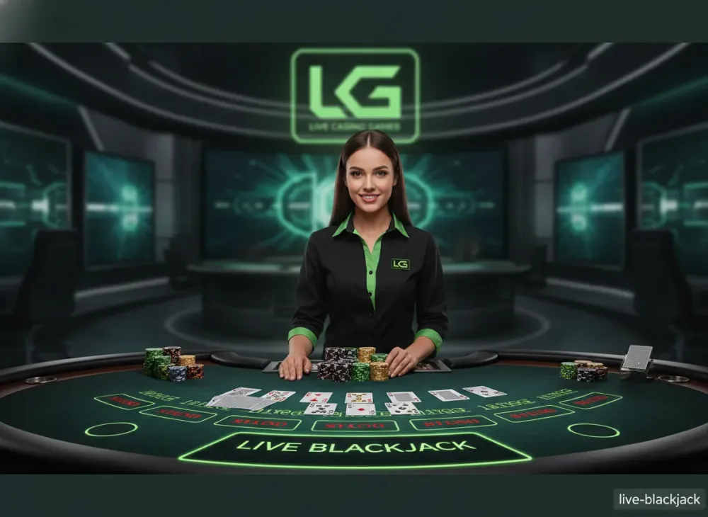 Live Blackjack Table