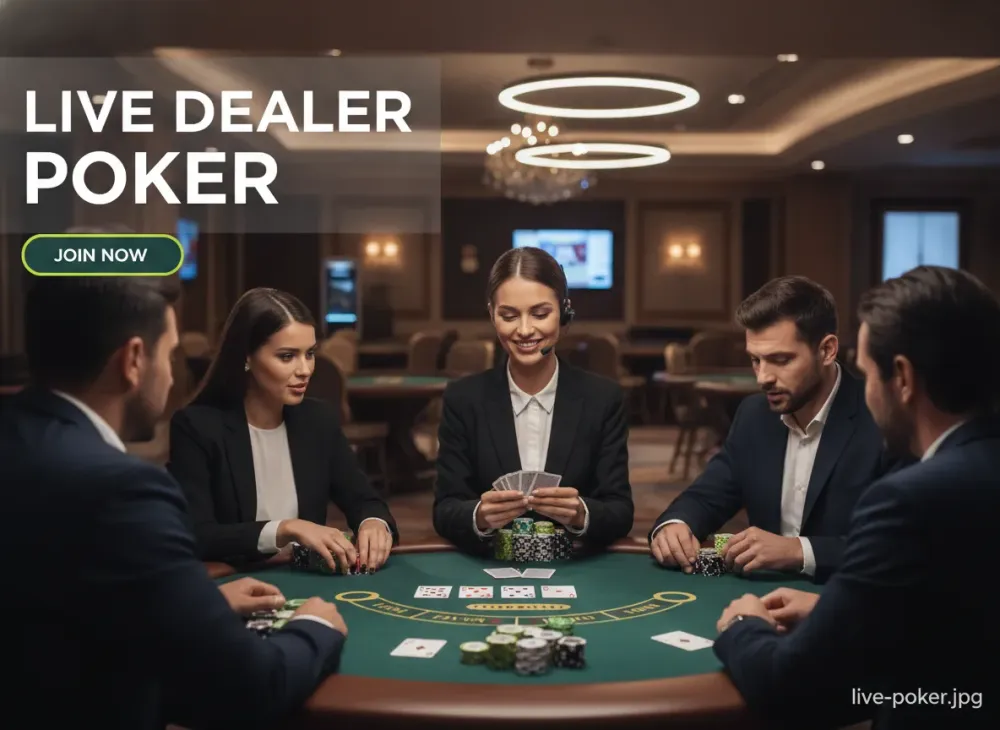 Live Poker Table