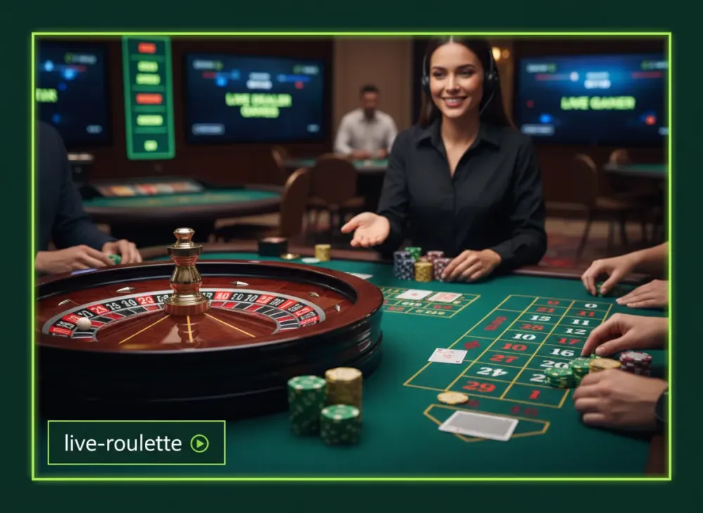 Live Roulette Wheel